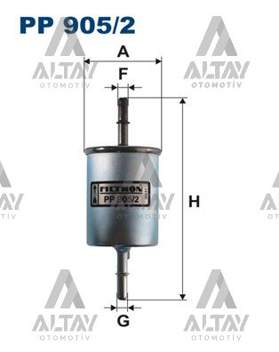 Chevrolet Spark Yakıt Filtresi 2005-2010 OEM 96335719